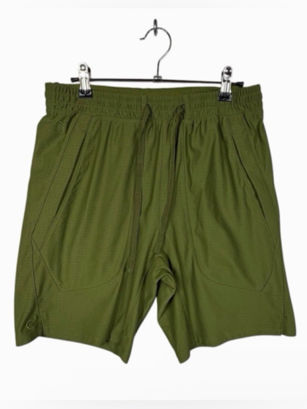 Zyia Active Workout Athletic Lounge Workout Shorts Green Men's Medium